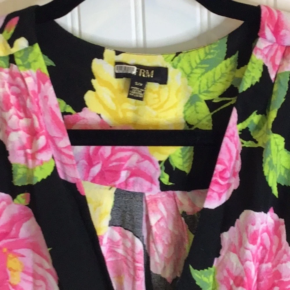 Afrm | Danna Surplice Bodysuit Anthropologie Floral Various Sizes Available - Picture 8 of 10